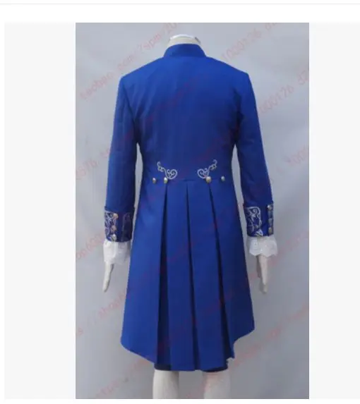 

Free shipping Beauty and the Beast Prince Movie Cosplay Costume Full Set role-playing praty show For Adult Men