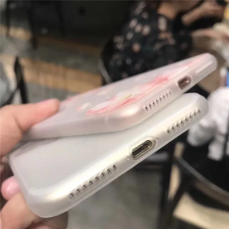 KOROSHY Мягкий ТПУ чехол для телефона iPhone 6 6S 7 8 Plus XS Чехлы MAX XR X Чехол|Бамперы| |