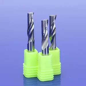 5 шт. 6 мм одиночные фрезы для алюминиевых инструментов с ЧПУ твердосплавные, алюминиевые композитные панели