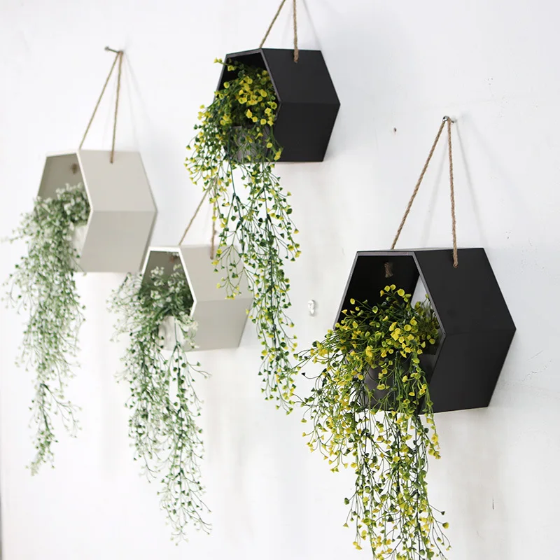 Современный контрактный Железный Художественный Цветочный горшок креативные