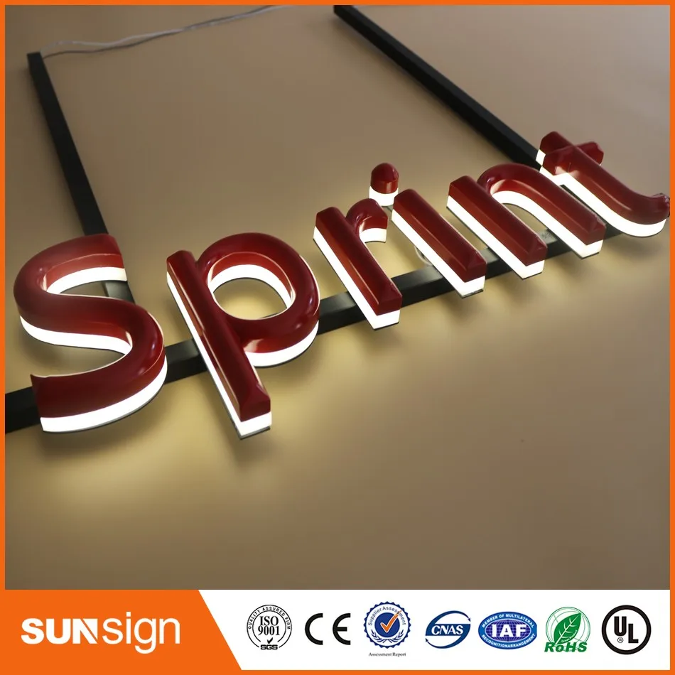 Name board designs shop signs storefront sign led backlit board