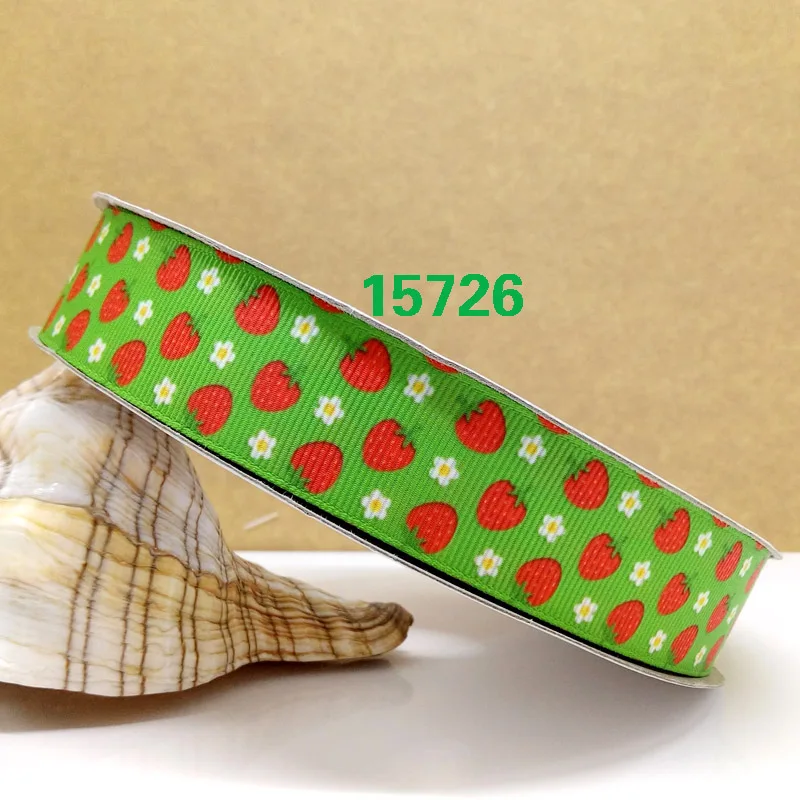 Бесплатная доставка 50 ярдов Омбре Печать grosgrain ленты 15723 | Дом и сад