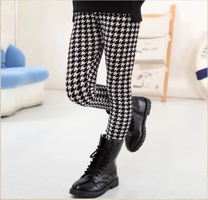 Модные леггинсы для девочек Хлопковые Штаны Детские брюки Сезон весна осень