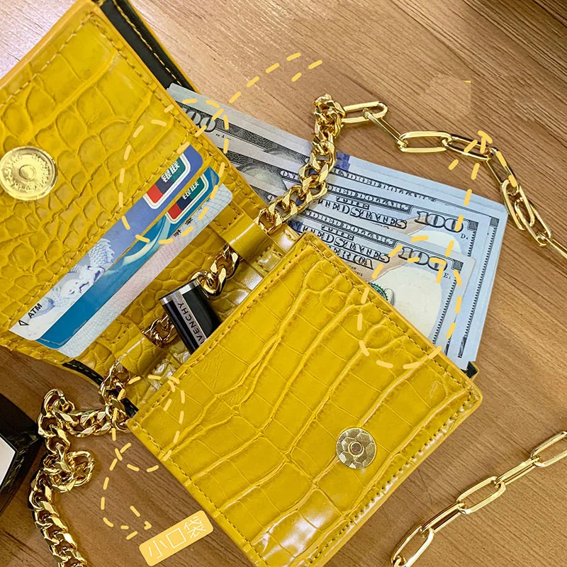 HIGHREAL уникальный крокодиловый узор дизайн сумки цепи Аллигатор Узор Натуральная кожа сумка