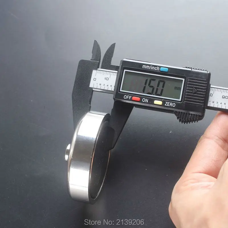 1 шт. 120 кг потянув монтажный D60mm мощный рыболовный горшок из Неодимового Магнита с