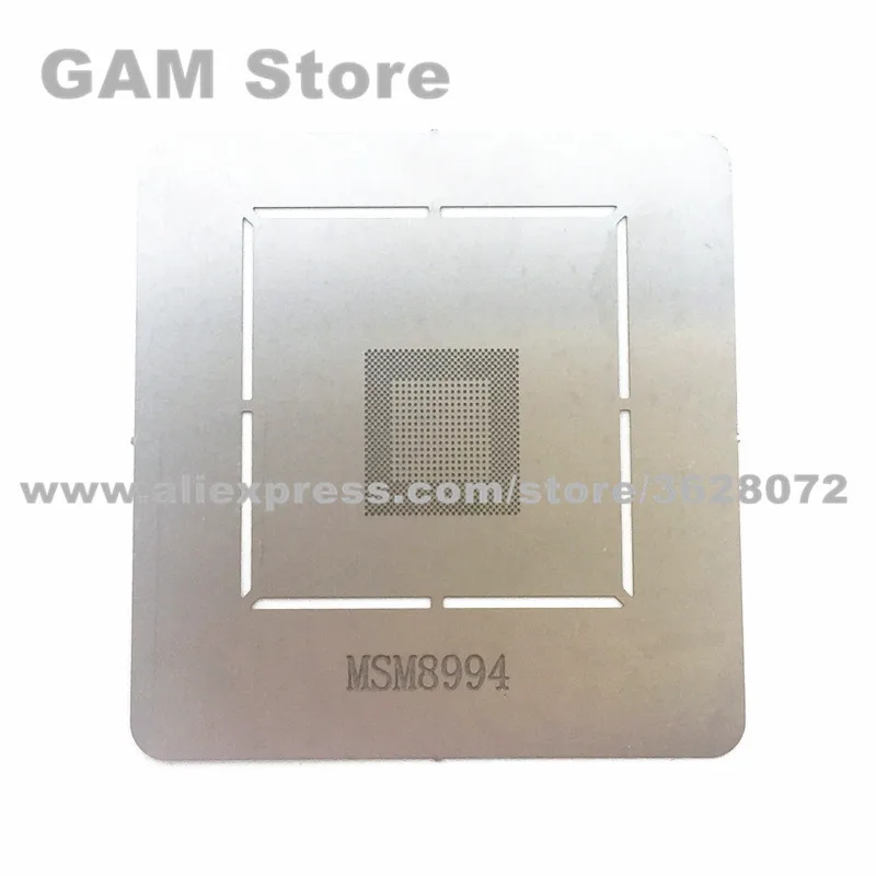 

MSM8994 CPU BGA Stencil Reballing IC Chip BGA Direct Heating Template 5 pcs/lot