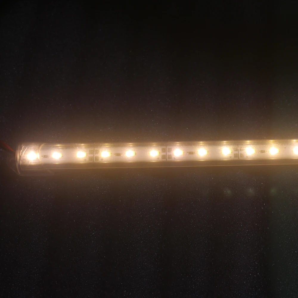 5 шт. 50 см DC12V SMD 5630/5730 светодиодный жесткий полоса светильник + pc чехол бар труба на