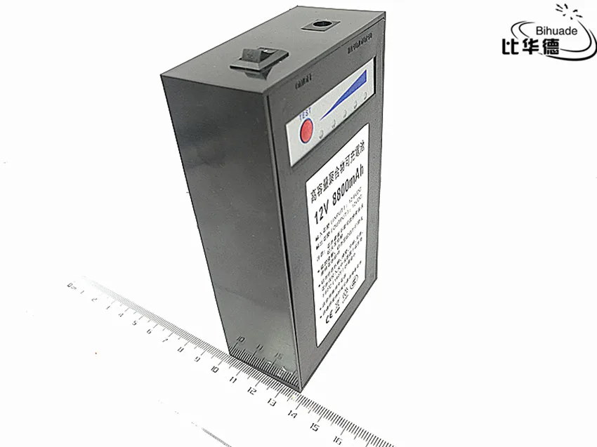 12V 8800mah литиевая батарея перезаряжаемая DC Батарея полимерная для монитора мотор
