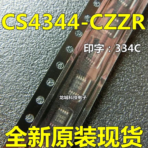 344C CS4344 CZZR цифро аналоговые преобразователи MSOP 10 Новые|Интегральные схемы| |