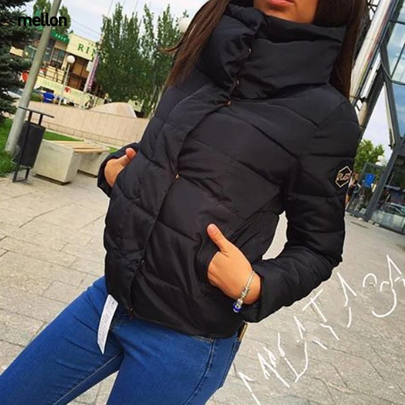 Женщины Пальто Мода Осень Зима Женский Пуховик Женщин 2016 НОВЫЙ Ветровки Вскользь