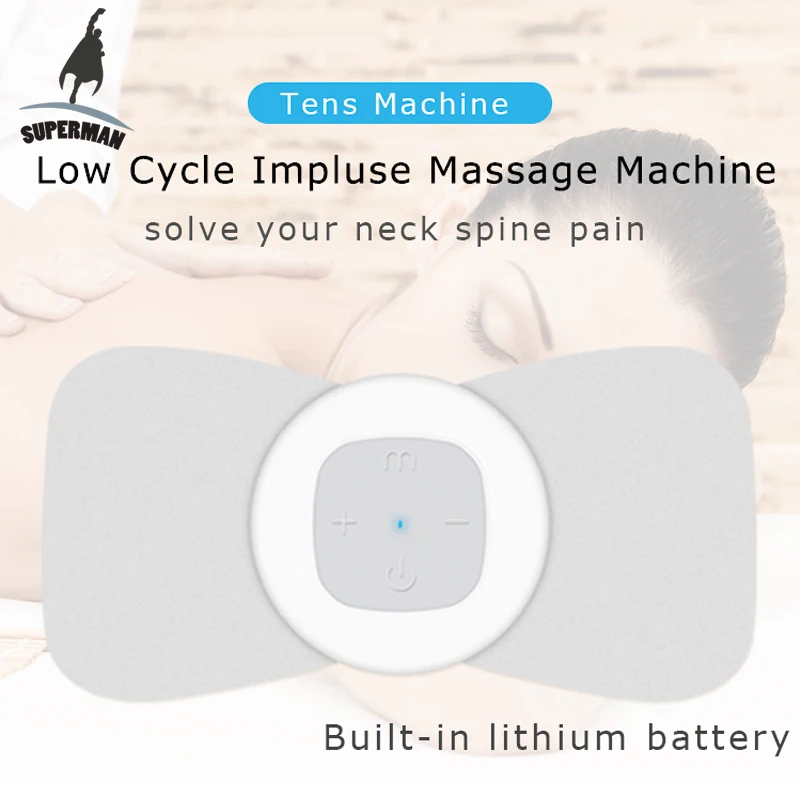 Перезаряжаемый Электрический массажер для шеи задней части тела tens smart ems muscle