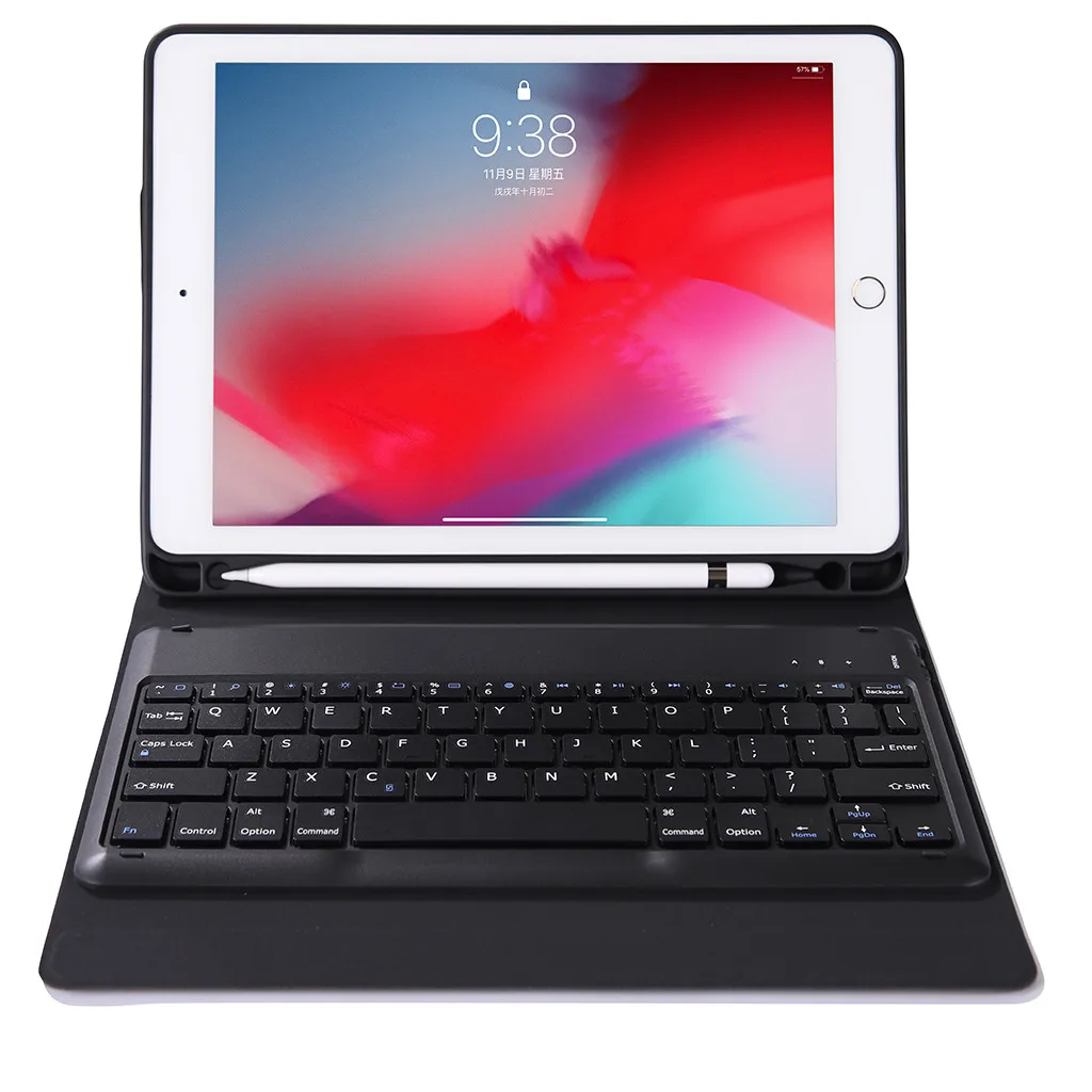 Съемная Беспроводная Bluetooth клавиатура ZELOTES для iPad Air Air2 pro 9 7 дюймовая планшета +