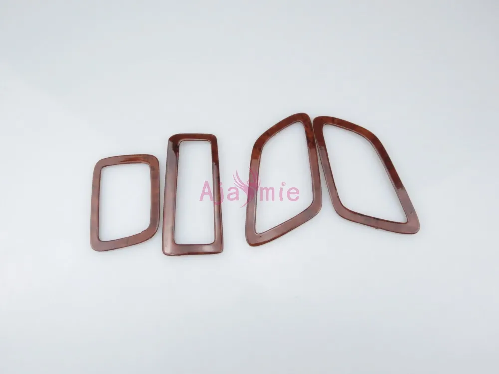 dashboard vent cover Интерьерная деревянная цветная отделка панели накладка 2003-2009 Автомобильный Стайлинг для Toyota Land Cruiser 120 Prado FJ120 аксессуары - Цвет: dashboard vent cover