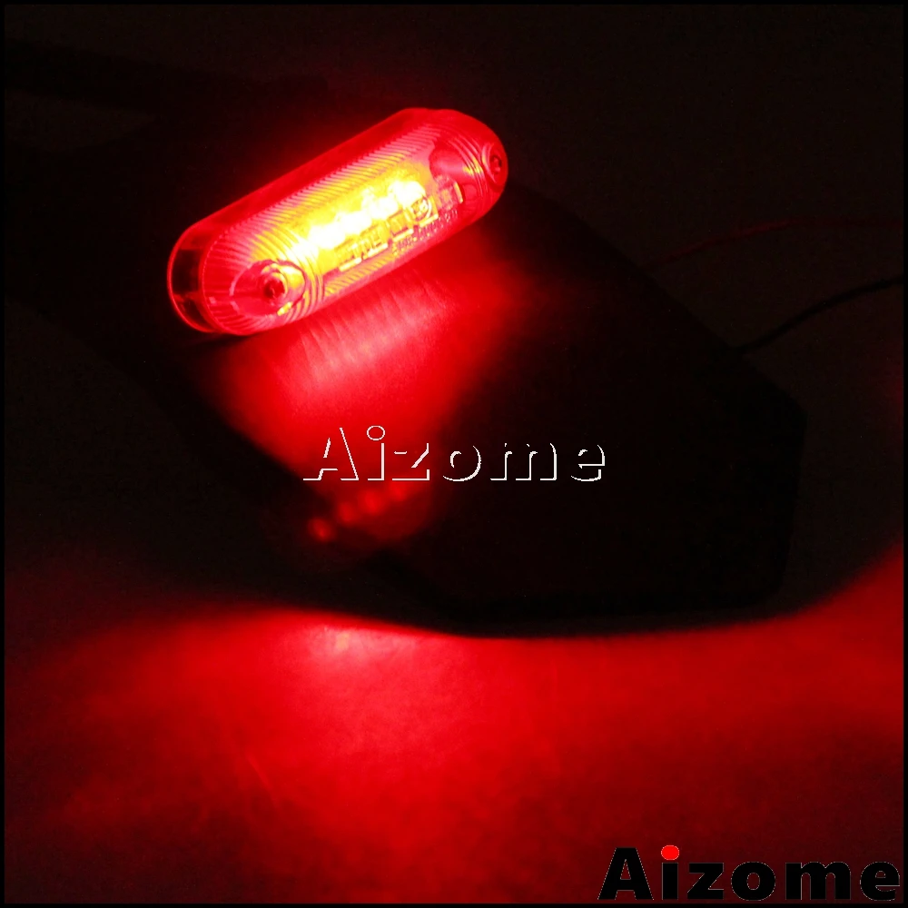 Универсальный держатель номерного знака заднего крыла w/LED задний фонарь