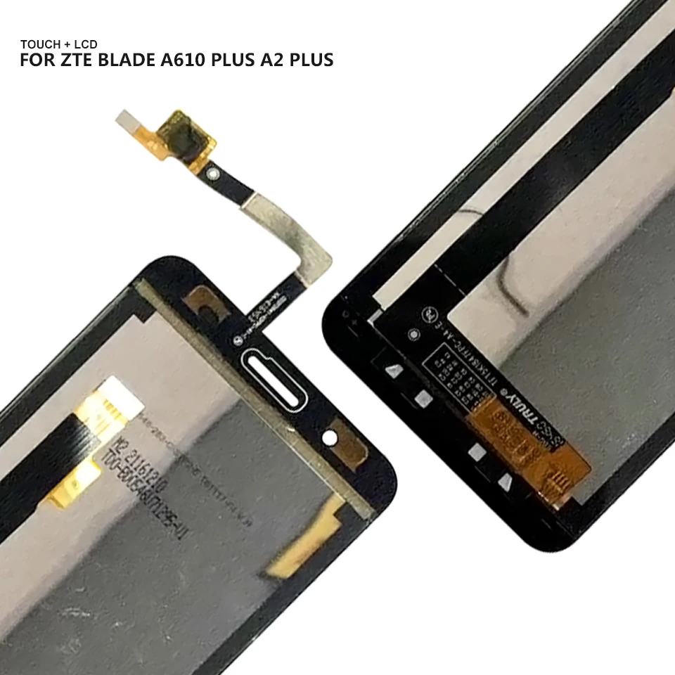 Бесплатная доставка для ZTE Blade A610 plus A2 сенсорный экран LCDs дигитайзер стекло ЖК