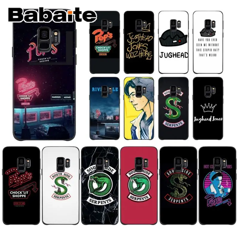 Babaite Американский ТВ ривердейл окрашенный ТПУ черный чехол для телефона GALAXY s5 s6