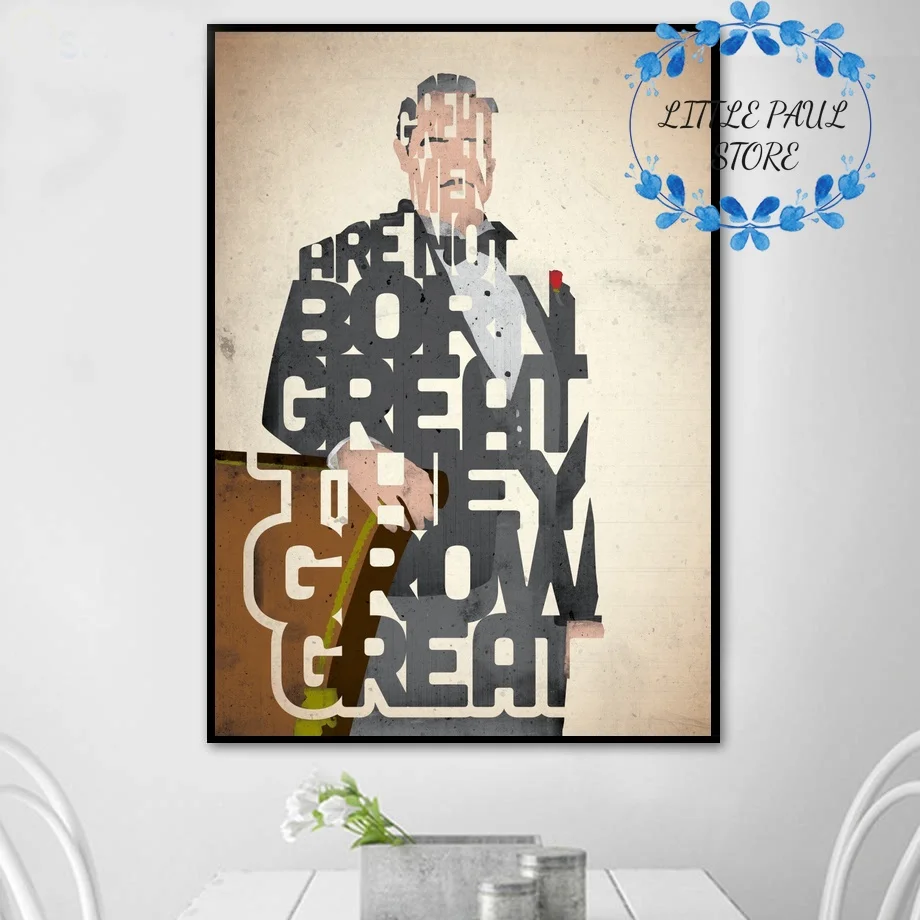 Классический фильм Крестный отец Леон бегунок Искусство Холст плакат Настенная