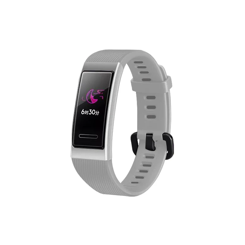 Фото Цветной силиконовый спортивный ремешок AKBNSTED для Huawei Band 3/3 Pro/4 Pro, сменный Браслет для смарт-часов Huawei Band 4 Pro №2