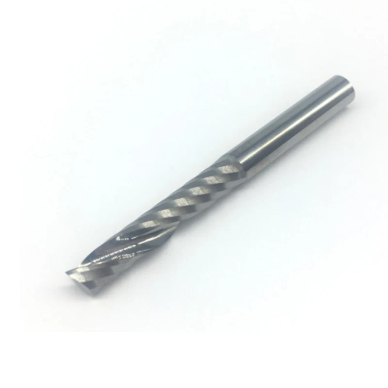 1PC One Flute d6x32 6mm 32mm long Wood Milling Cutter high quality PVC Carbide Engraving Cutters CNC router bits acrylic | Инструменты