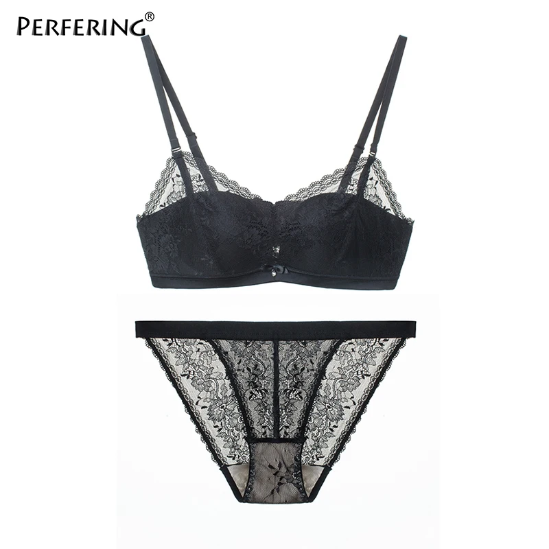 Perfering модный сексуальный комплект нижнего белья пуш ап Дамские кружевные