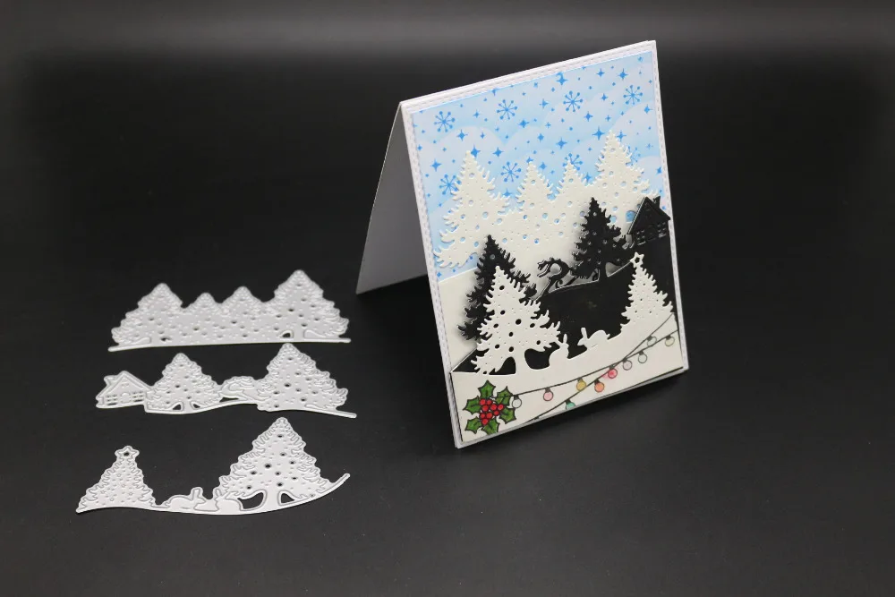 3 шт. трафарет для скрапбукинга/фотоальбома декоративное тиснение бумажные карты