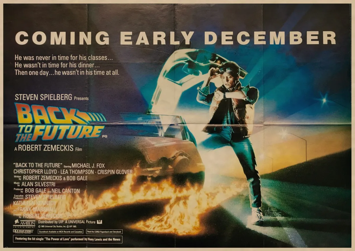 Back to The Future Плакаты Sci fi агитационных ретро крафт плёнки плакат декоративный DIY