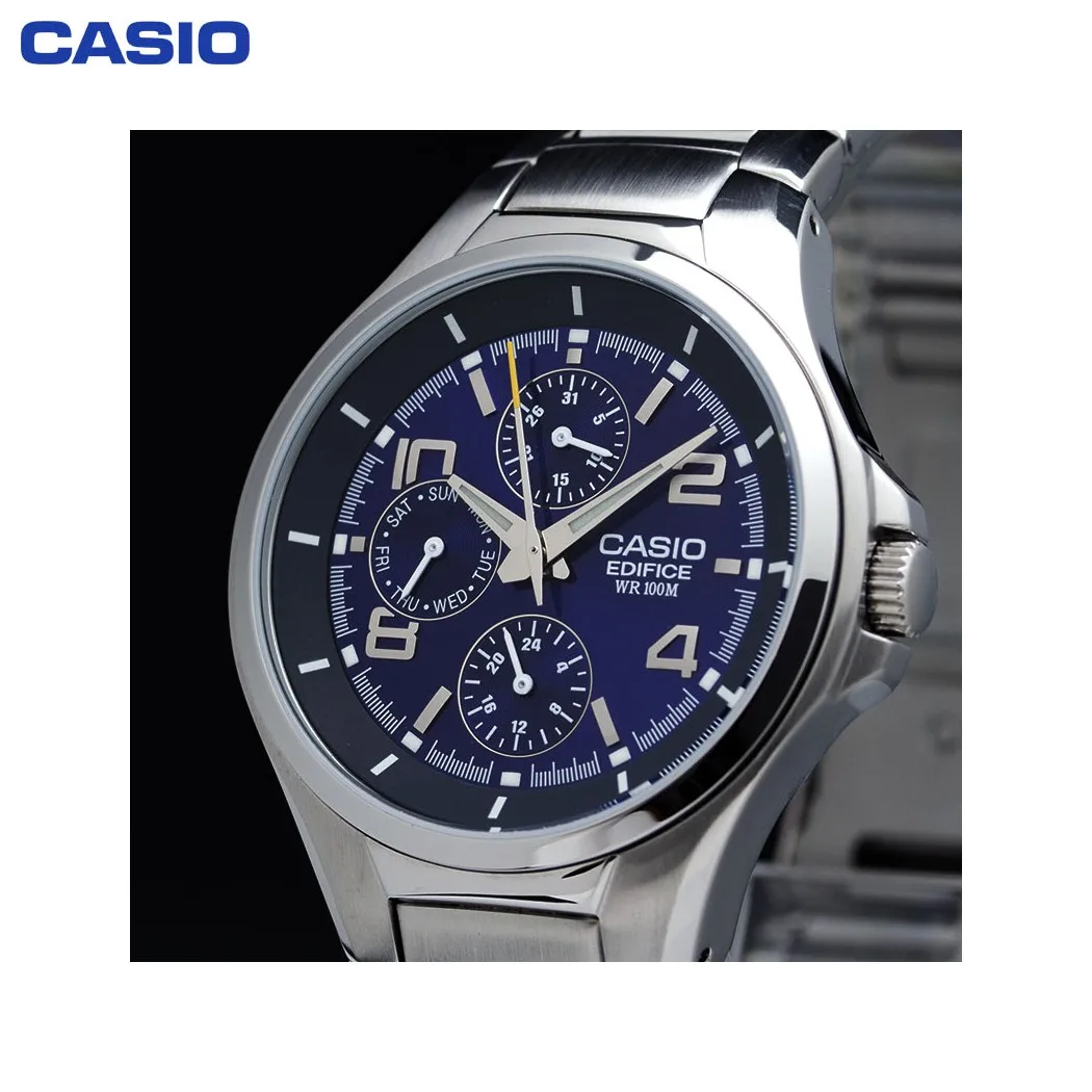Наручные часы Casio EF-316D-2A мужские кварцевые на браслете |