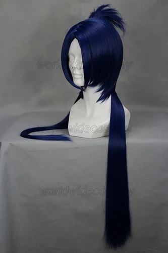 Katekyo хитман реборн Mukuro Rokudo Косплей длинный парик Десять лет спустя Бесплатная