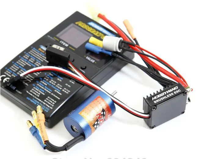 Hobbywing eZrun 18A ESC 18T 5200KV бесщеточный двигатель EZRUN Combo для 1/18 автомобиля | Игрушки и