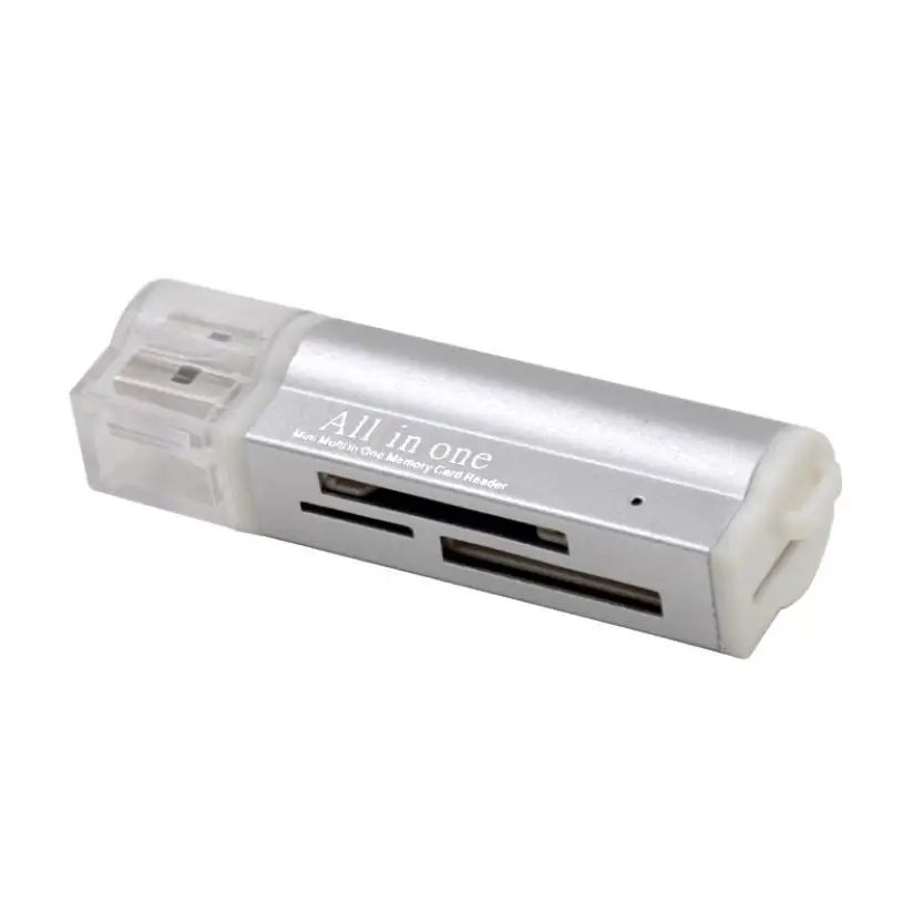 Высокоскоростной Многофункциональный кардридер для карт памяти Micro SD SDHC TF M2 MMC MS