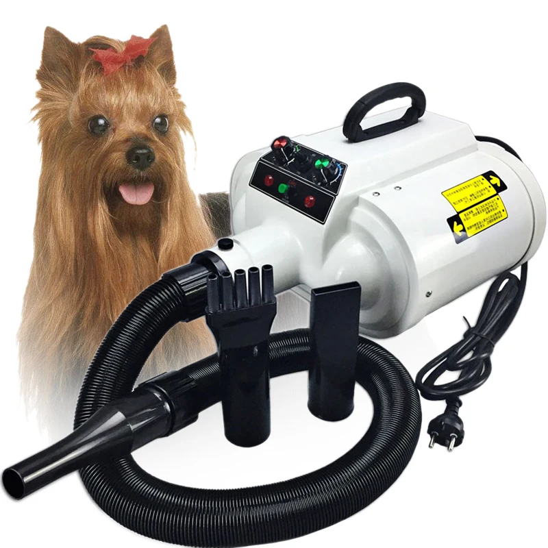 220 В/110 В/3400 Вт профессиональный Pet Фен собака/кошка Уход за лошадьми сушилка двойной мотор ветер вентилятор для больших домашних животных одежда/сушки волос