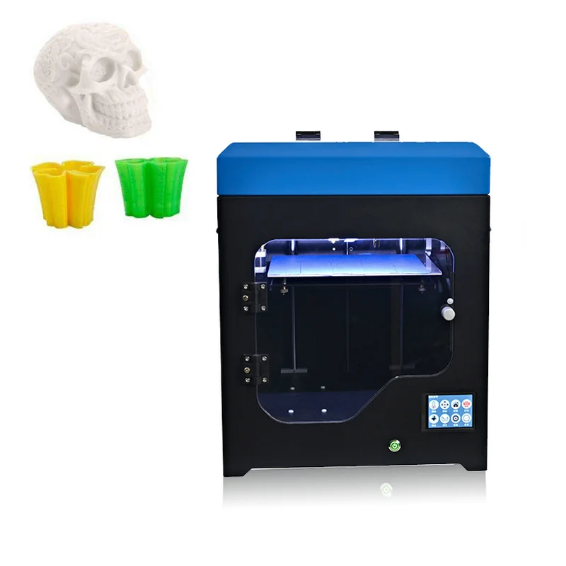Многофункциональный цифровой 3D принтер с сенсорным экраном маленький размер