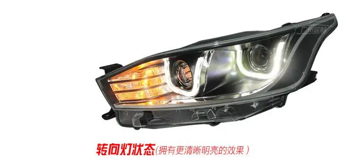 HID 2014 ~ 2016 автомобильный Стайлинг для фар Yaris Cruiser RAV4 camry Hiace sienna yaris Tacoma передняя