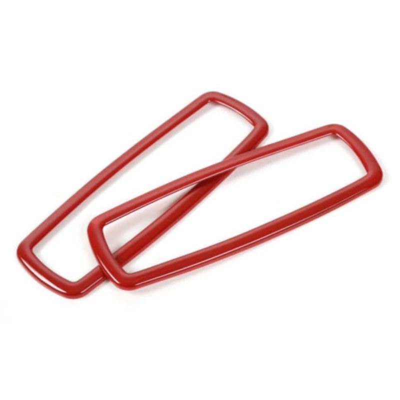 Car Accessories 4pcs ABS Red Window Switch Button Frame Trim Decal For Grand Cherokee Journey 2014-2016 Styling Covers | Автомобили и