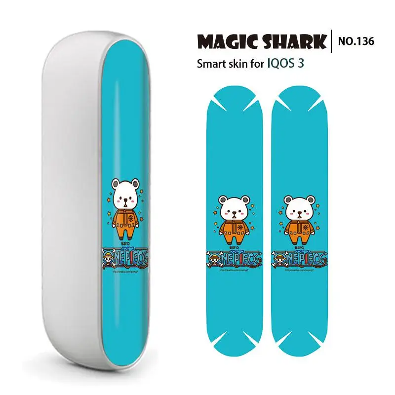 Чехол-накладка из ПВХ Magic Shark Cristiano Ronaldo Messi Naruto Doraemon для IQOS 3 0 133-149 | Мобильные