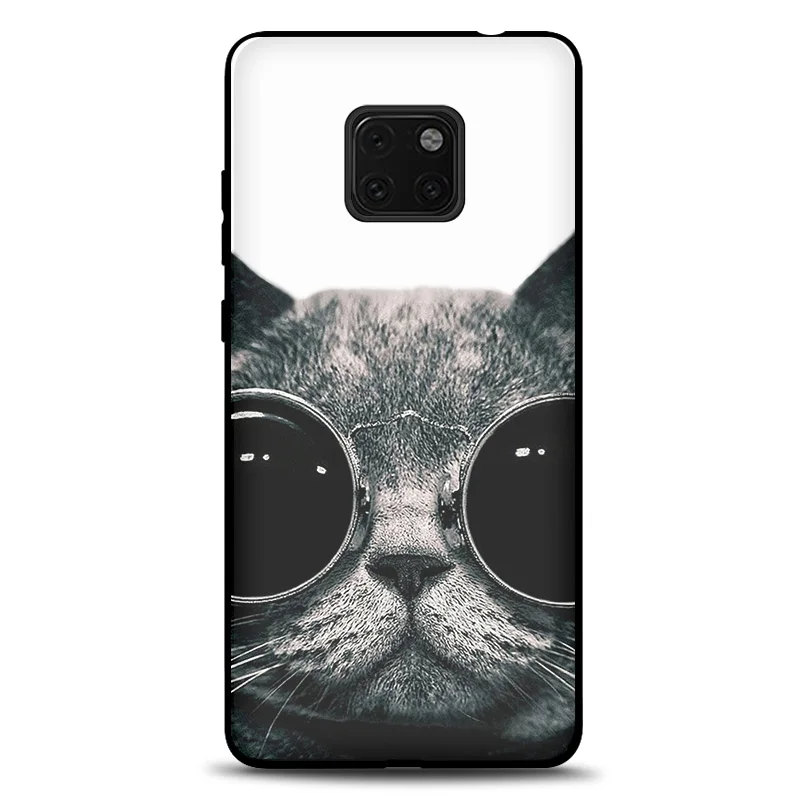 32 JURCHEN, мягкий силиконовый чехол для huawei mate 20 Pro, чехол с милым рисунком, тонкая задняя крышка для huawei mate 20 Pro 20 X 20X, чехол для телефона - Цвет: 32
