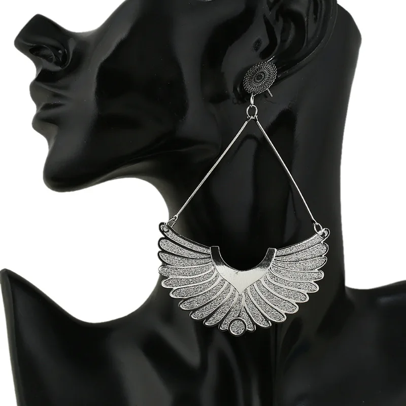 Renya New Arrival Angle Wine Shape Pendant Dangle Earrings Fashion Statement Metal Trendy Jewelry For Women | Украшения и