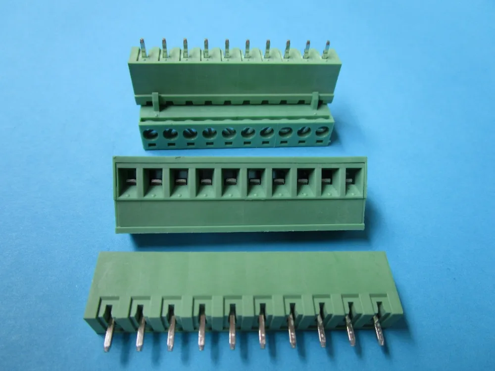 40 шт. коннекторы для клеммной колодки 10 контактов/шаг 5 08 мм|terminal block|terminal block