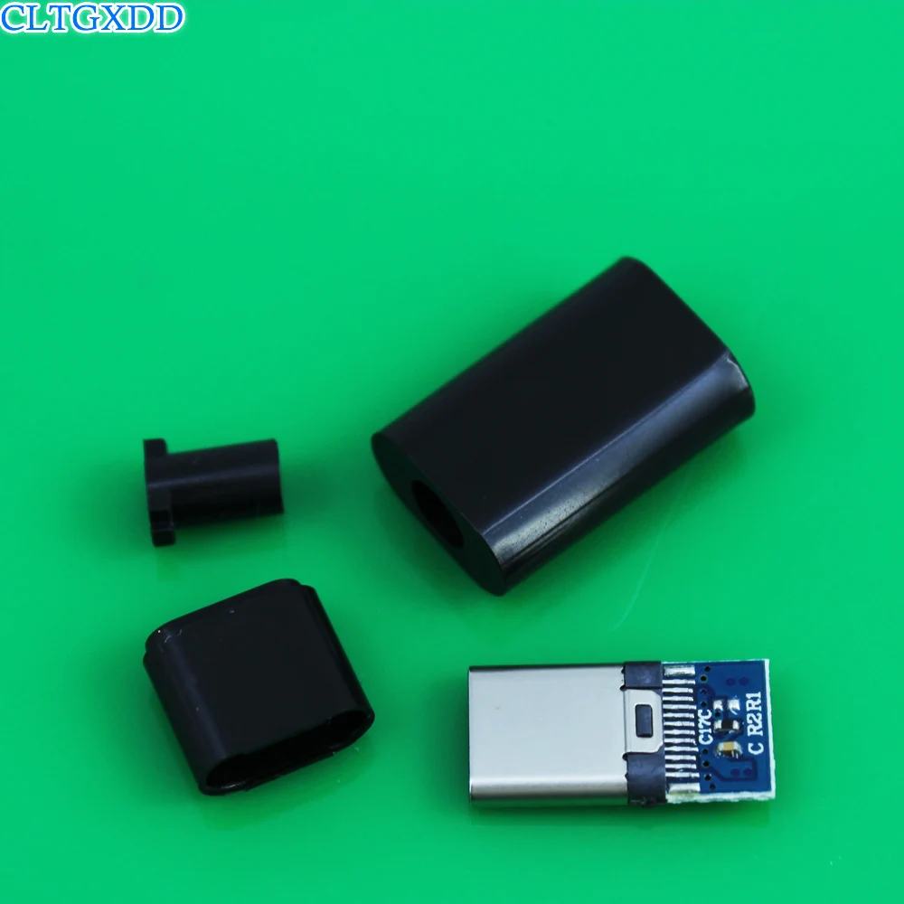 Cltgxdd 4 в 1 Micro USB штекер usb терминал разъемы тип сварки хвост зарядки разъем белый