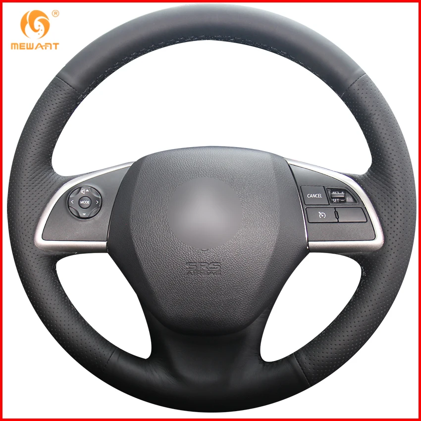 Чехол MEWANT для руля автомобиля из натуральной кожи Mitsubishi Outlander 2013 2014 Mirage ASX L200 2015 2016