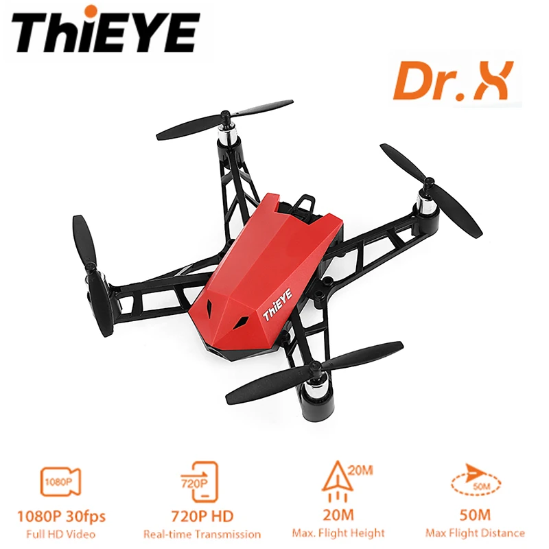 Мини Дрон theye Dr. X с камерой HD 1080P камера приложение RC Высокий рычаг стабильность