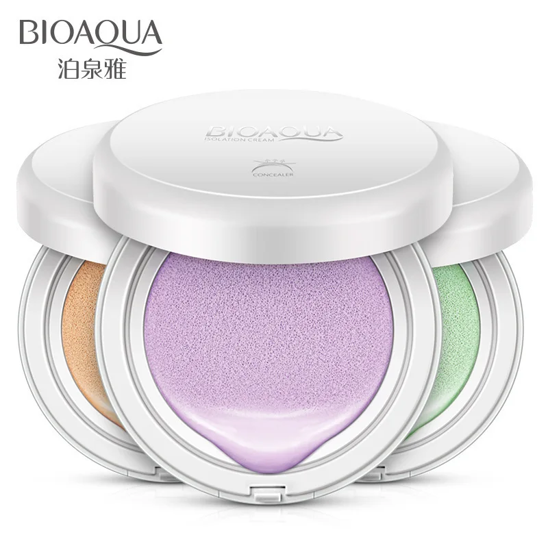 15g BIOAQUA Air Cushion BB Cream Moisturizer Concealer Whitening Skin Flawless Natural Nude Makeup Long Lasting Women Care|bb cream