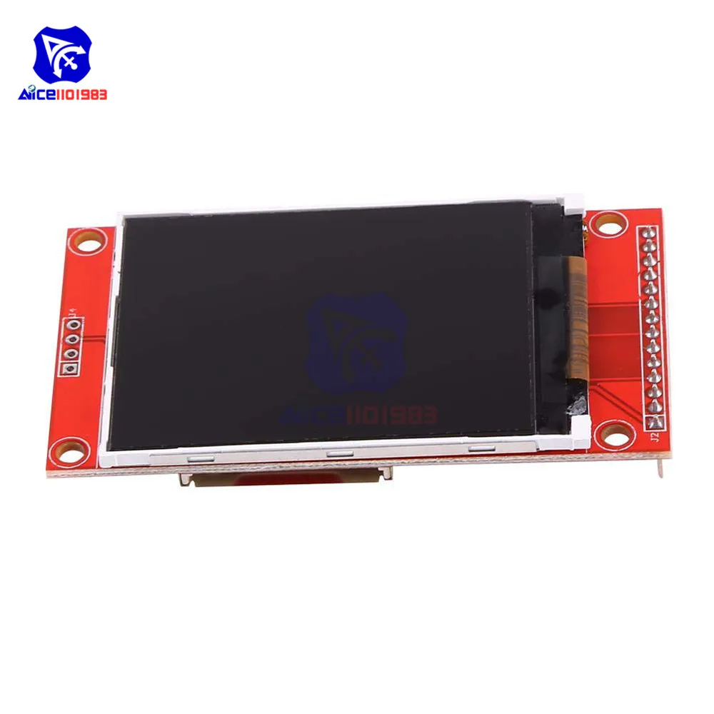 Модуль последовательного порта ЖК дисплея 2 4 дюйма 240x320 SPI TFT 5 В/3 3 В PCB адаптер ILI9341