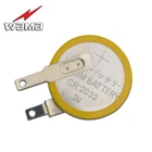 Батарейки для пайки CR2032, 5 шт.лот, 210 мА  ч, 3 в, кнопка 2032