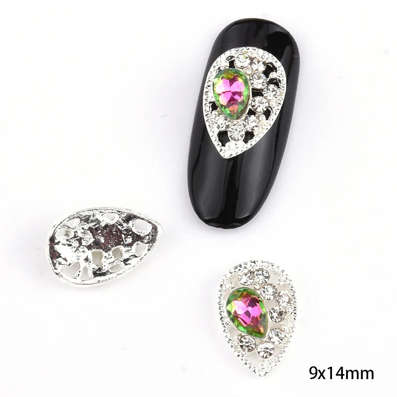 TCJ15 10 шт. Кристалл ongles decoracion Унас блестящие драгоценные камни для ногтей Амулеты Стразы для украшения ногтей материалы инструменты поставки TCJ12~ 16 - Цвет: TCJ15