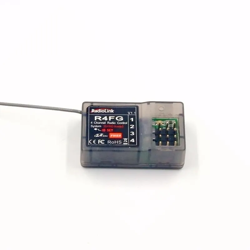 Радиоприемник R4FG 2 4 ГГц канала FHSS для RC4GS RC3S RC4G T8FB передатчик|radiolink receiver|fhss
