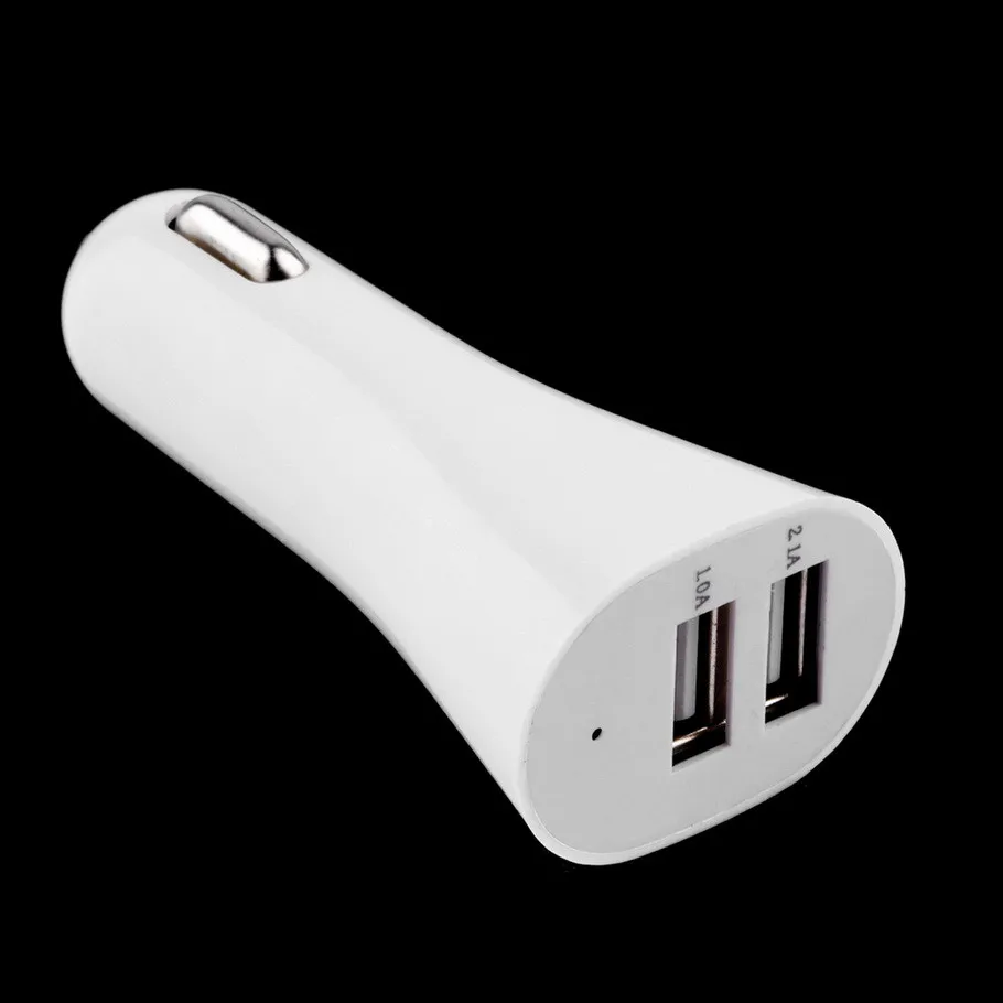 Универсальный 3.1A двойной USB Автомобильное зарядное устройство Мини Автомобильное зарядное устройство адаптер для iPhone iPad iPod горячая Распродажа автомобильного прикуривателя