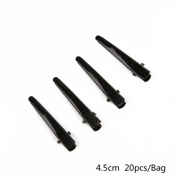 04 black 20 шт./лот, новинка, корейский стиль, для детей, для взрослых, Модный черный родий, заколка для волос, заколка для волос, для девочек, для женщин, аксессуары для волос, материал, сделай сам - Цвет: 04 black