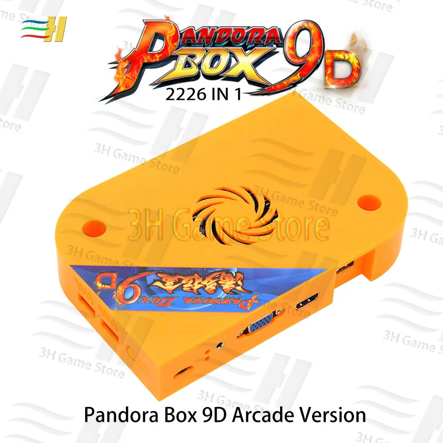 Pandora Box 9D 2226 в 1 аркадная версия доска для игры JAMMA HDMI VGA для монетного управления игровая машина поддержка 3P 4P игры usb