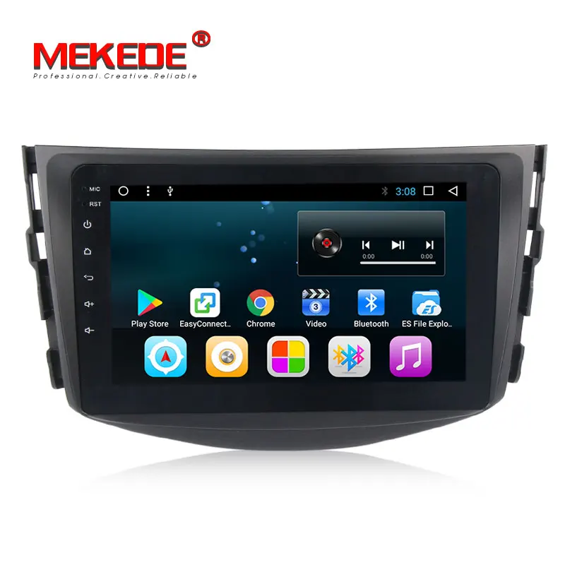 Navi Fly Android8.1 Allwinner T3 T8 Автомобильная магнитола для Toyota RAV4 Previa Rav 4 2007 2008 2009 2010 2011 с 4g WiFi